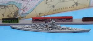 Battleship "Gneisenau" (1 p.) GER 1940 Neptun N 1004
